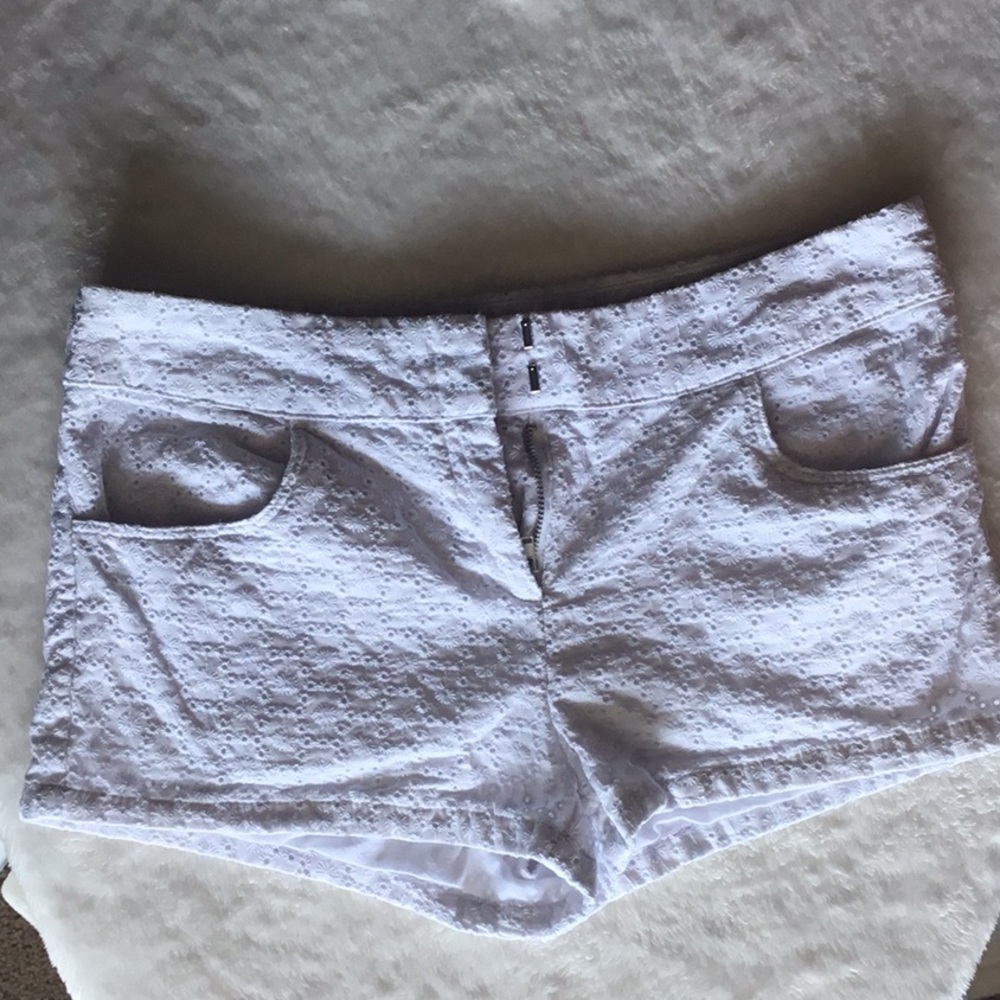 White shorts